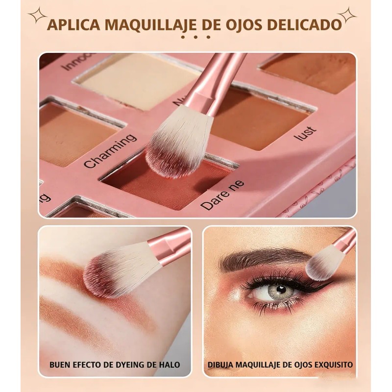 Brochas Maquillaje Profesional Y Herramientas Cosméticas 45p