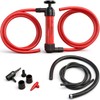 HORUSDY Multi-Use Siphon Fuel Transfer Pump Kit for Gas Oil