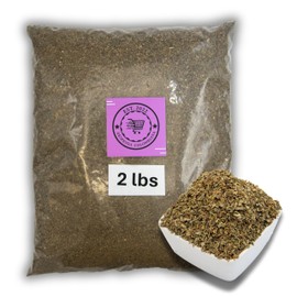 2 lbs Basil Rubbed Bulk - Dried Basil Bulk, Albahaca Spices Seasoning for Cooking - Despensa Colombiana Basil 32.00 oz - Rubbed Basil Herb ideal for cooking and seasoning