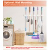 Broom Holder Over The Door Drilling Free Mop and Broom