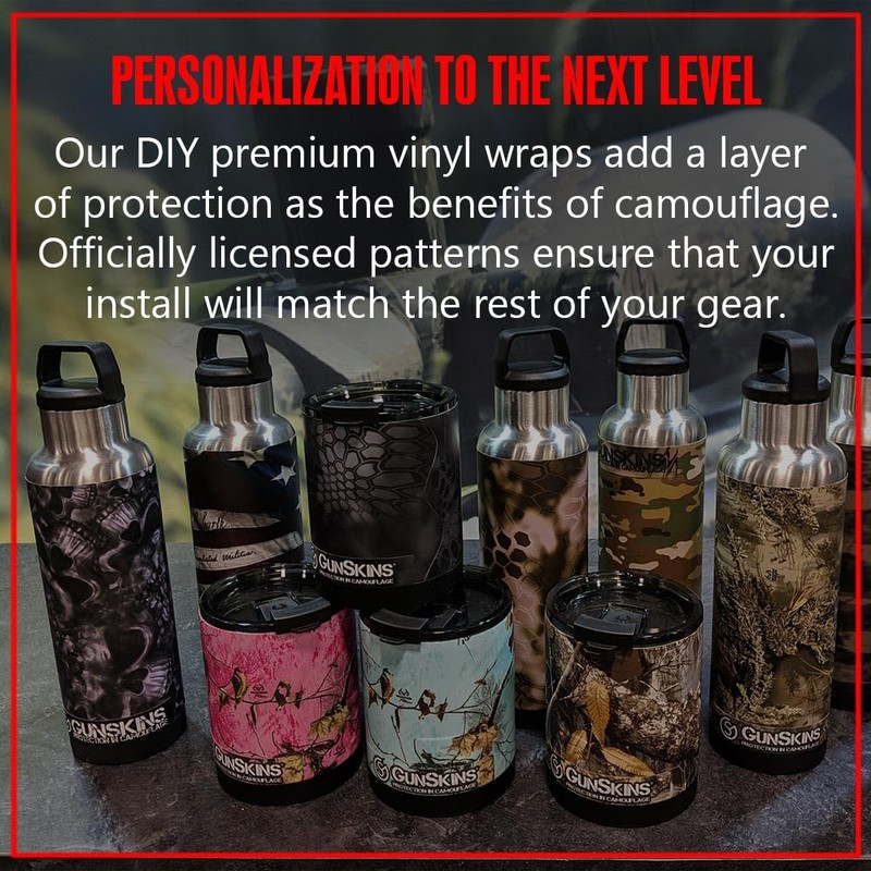 GunSkins XL Gear Skin - Premium Vinyl 24" x 50"