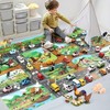 City Traffic Play Mat, Large Non-woven Game Pad, Waterproof Moisture-proof
