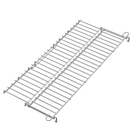 SafBbcue 66044 Warming Rack Upgrade Genesis II 300 Replacement for Genesis II E310 E315 E325 E330 S310 S-335 S345 Grill Parts Duble Warming Grates for Weber 61000001 61016201