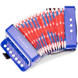 NEW CLASSIC TOYS BLUE ACCORDION Musical toys