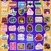 Yqskt 200PCS Theatre Stickers, Drama Stickers, Musical Theatre Gifts