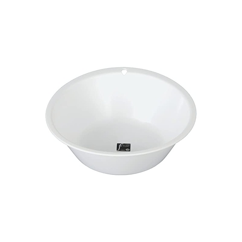 Shinko Synthetic Dragonfly Float, Washbasin with Hook Hole, White N2831