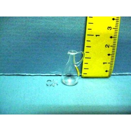 Falcon Miniature Clear Vinegar Bottle wi Stopper #A4464 Falcon 1/12th Scale