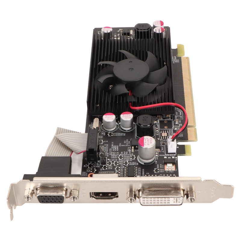GT210 1G DDR2 64bit Graphics Card Support DVI VGA HD