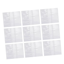 Operitacx 500pcs Shrink Wrap Film Heat Shrink PVC Cellophane Wrap for Insulation Sealing Tamper Evident Protection