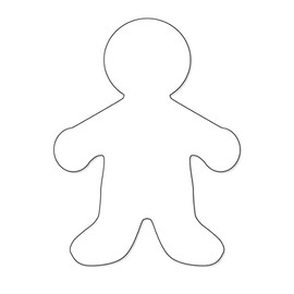 Hygloss White People Shapes Cut-Outs – Pack of 100 Paper Shapes 16-Inch Tall Person for Bulletin Boards, Art Projects, Classroom and Decorating