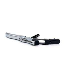 Pulltap's - Sacacorchos Slider Boss 150 (chapado en cromo-Negro)