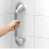 AmeriLuck 16.5inch Suction Bath Grab Bar with Indicators, Balance Assist