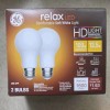 GE Relax HD LED Light Bulbs, Soft White, 1600 Lumens,