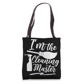 I'm The Cleaning Master Cleanse Day Cleaner Clean Tote Bag