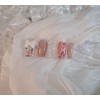 Handmade Nail Tips Tweed Check Magnet - I agree to