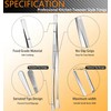 JETKONG JETKONG 6 Pcs Cooking Tweezer Tongs, 12' and 6.3"