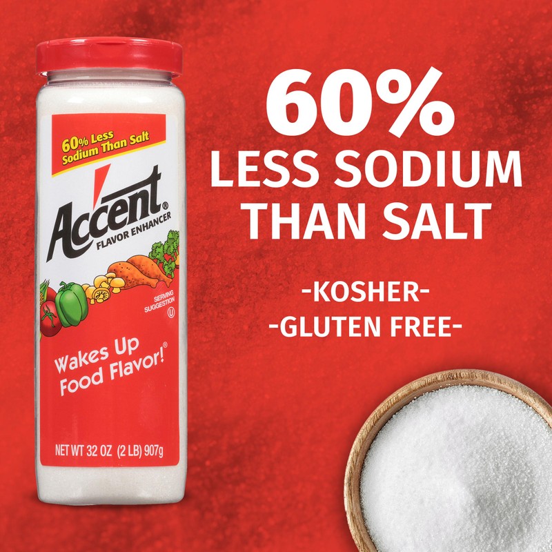 Ac'cent All Natural Flavor Enhancer, 4.5 Ounce (Pack of 6)
