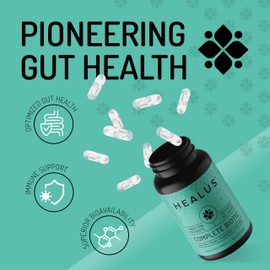 Healus Complete Biotic - Postbiotic Tributyrin Supplement - Postbiotics for Gut Health - Butyrate Gut Health Supplement