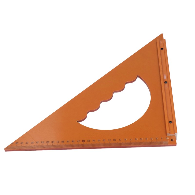 31 X 31cm Woodworking Triangle Ruler High Accuracy 90° Right