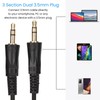 3.5mm Monaural Headset 3 Section Dual 3.5mm Plug PC Business