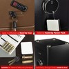 Eylar Intact Compact Quick Access Biometric Fingerprint Gun Safe with