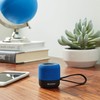 Bocina Portátil Mini, Bluetooth, Inalámbrico, 3W RMS, USB, Azul