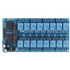 12V 16-Channel Relay Interface Board Module Optocoupler LED LM2576 Power