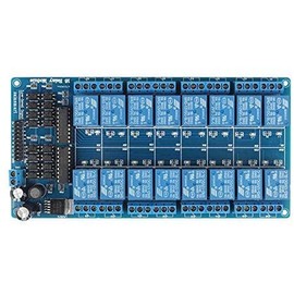 12V 16-Channel Relay Interface Board Module Optocoupler LED LM2576 Power for Arduino DIY Kit PiC ARM AVR