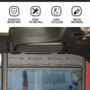 Hoolcar Rear Window Louver Vent Cover Rear Window Blinds Decor
