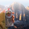 Voarge Navigation Compass Hiking Compass Adjustable Shipping Card Reading Navigation