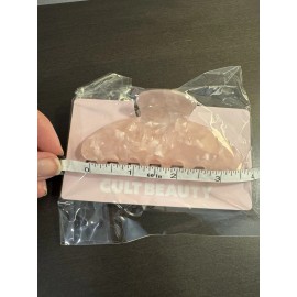 Cult Beauty Hair Claw Clip Light Pink Pearl 3.5” Clip NEW