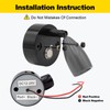 WTNYOU 12V LED RV Interior Reading Light, Dimmable, with Dual