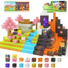 Magnetic Tiles Building Blocks Toddler Toys STEM Sensory Outdoor Toys for 3+ Year Old Boys & Girls, Creative Kids Games Kids Toys