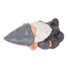 Garden Gnome Resin Structure Stable Bottom Retro Style Gnome Figurine