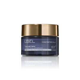 L'BEL - Concentré Cell + Noche Crema para Rostro 50 g, Crema Facial Antiedad, Hidrata y Protege la Piel, para Mayores de 50 Años, Reduce Líneas de Expresión, Tecnología de Acción Celular