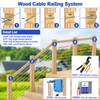 CKE 50 Pack Invisible Cable Railing Kit 1/8" Cable Railing