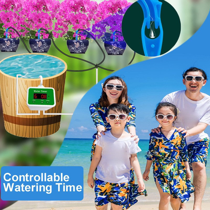 Automatic Watering Machine Kit Convenient Water Saving Self Watering System