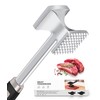 HOOMIL Meat Tenderiser, Double-Sided Non-Stick Schnitzel Tenderiser, Meat Hammer with