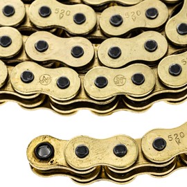NICHE Gold 520 X-Ring Chain 102 Links With Connecting Master Link