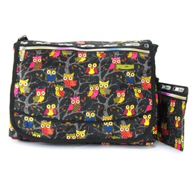GFM® School Messenger Shoulder Bag - Owl - (Style 1- Design No: OT-KL-6212)