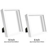 sunmeg 3D Shadow Box 8x8 Picture Frame Wooden Deep Box