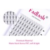 Volume Eyelashes, 5D, 0.07 mm, D Curl, 12 mm, Volume