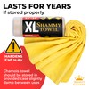 Premium XL Shammy Towel for Car - 2pk (34”x25”) -
