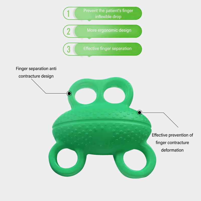 Finger Exerciser Ball Stress Relief Versatile Hand Grip Strengthener Finger