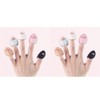 YEWYzhq 10pcs Mini Makeup Blending Powder Puff Facial Foundation Puff
