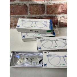ONLY Eyewear NEW ONLY Eyewear the BROWSER +2.50:Blue Light Blocking Lens Reading Glasses (1)