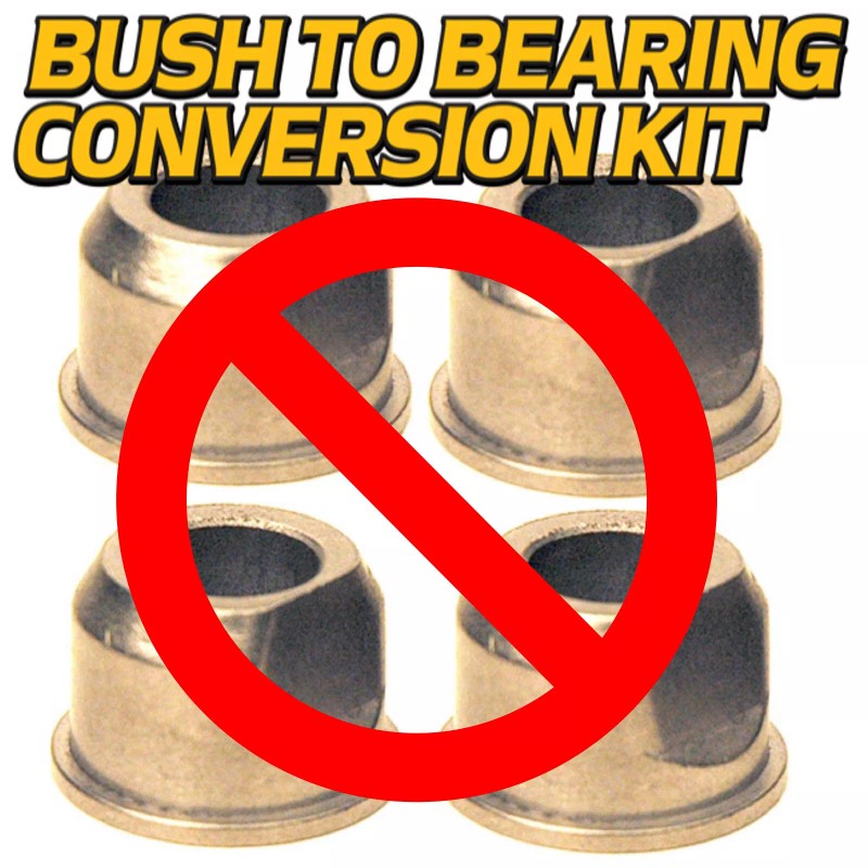 HD Switch Front Steering Spindle Axle & Wheel Bearing Kit