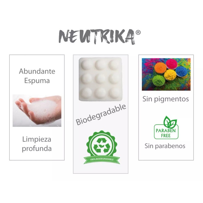 Neutrika Jabón Hotelero 30g - 100 Pzas. Amenidades Hoteleras
