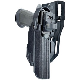Duty Drop & Offset Level II Holster fits Sig P320 AXG Pro, M17, XFIVE Legion, RXP, Spectre Comp, P320MAX w/Streamlight TLR-7, TLR-8 (Black, Right-Hand Draw)