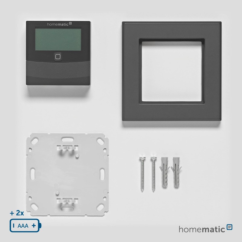 Homematic IP Smart Home Temperature and Humidity Sensor with Display